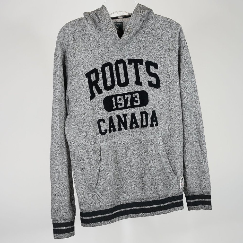 Men's Roots Salt And Pepper Hoodie
